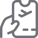 Plane Ticket SVG Icon